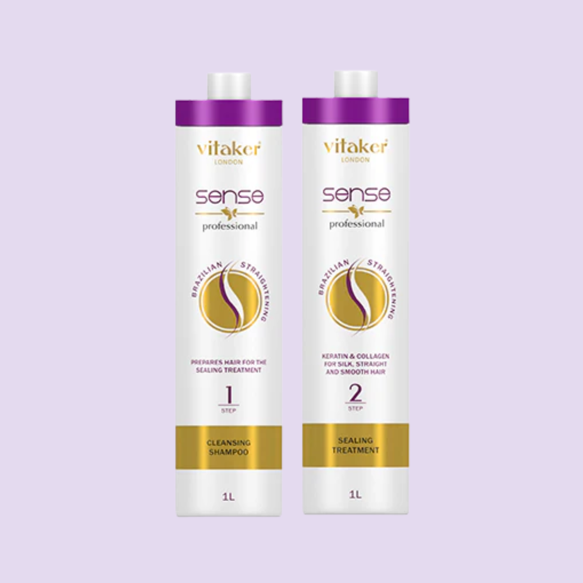 Sense-Kit für brasilianische Keratin-Glättung – 1L